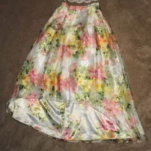 Two Piece Prom Dress